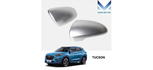 tuix silver side mirror cover hyundai tucson 2018 - 20